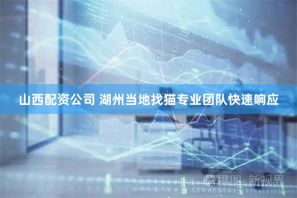 山西配资公司 湖州当地找猫专业团队快速响应