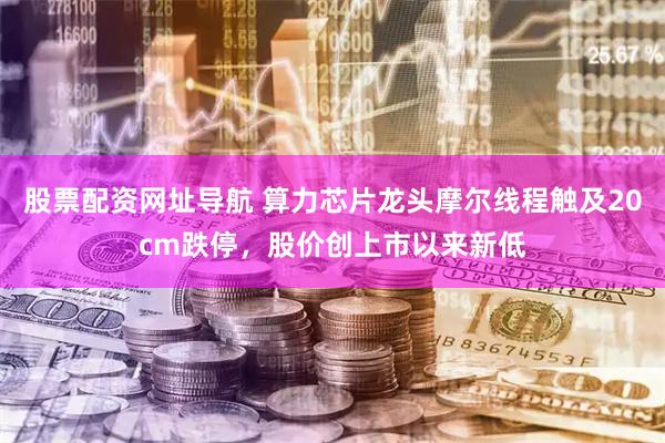 股票配资网址导航 算力芯片龙头摩尔线程触及20cm跌停，股价创上市以来新低