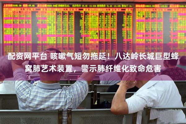 配资网平台 咳嗽气短勿拖延！八达岭长城巨型蜂窝肺艺术装置，警示肺纤维化致命危害